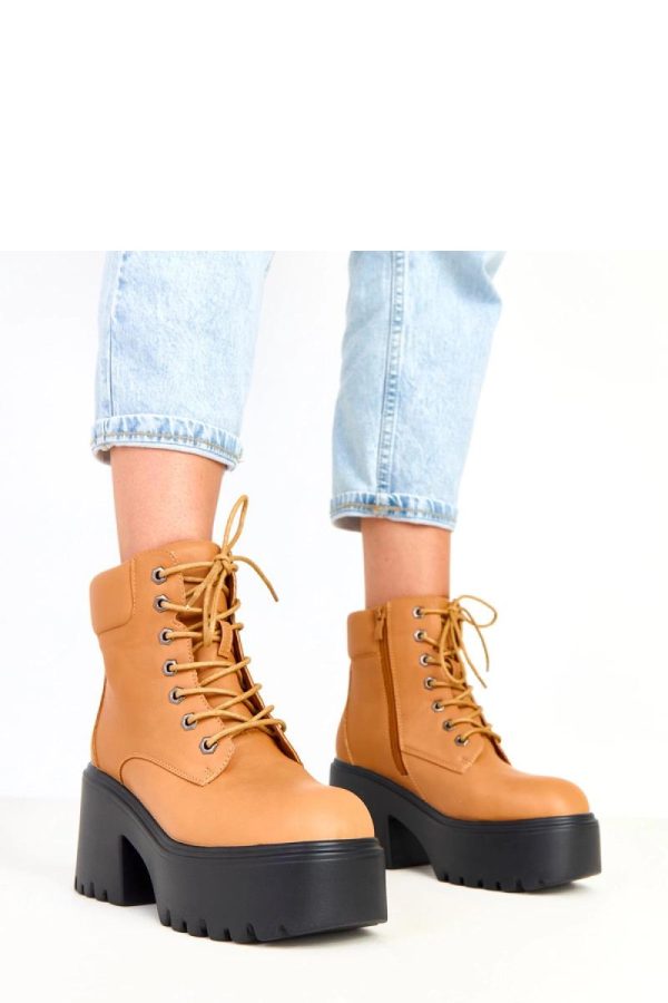 Brown Heel Boots...Fabric, Footbed, Upper Height, Heel Height and Platform Height