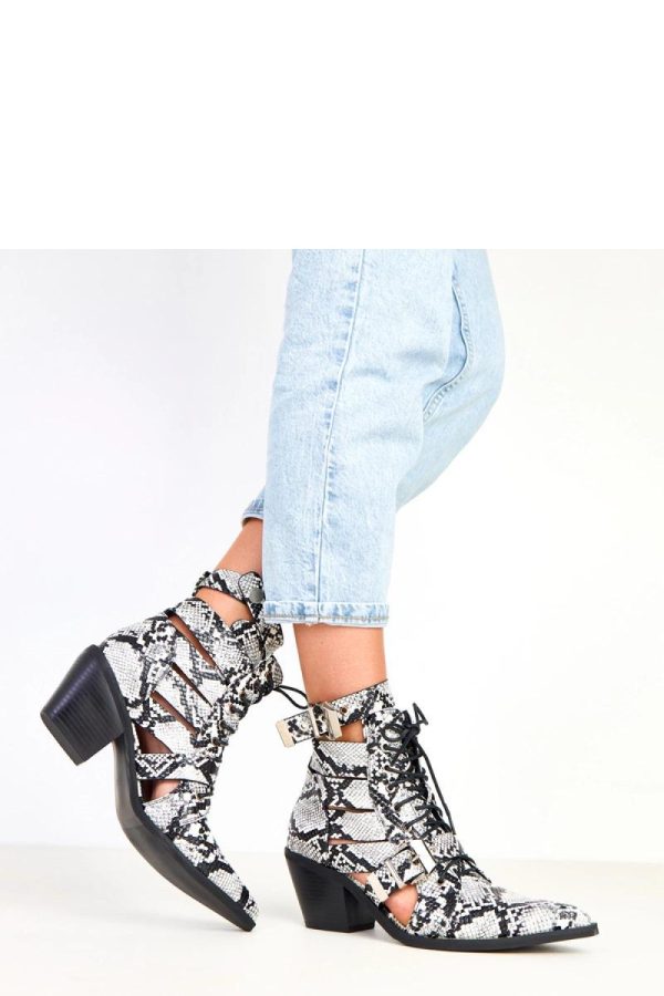 Black Heel Boots in Women`s Ankle Boots & Booties with Fabric, Footbed, Upper Height and Heel Height