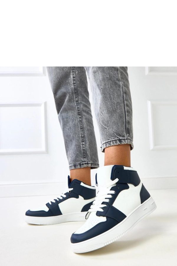 White Sport Shoes in Women`s Athletic Shoes, Trainers, Sneakers with Fabric, Footbed and Platform Height