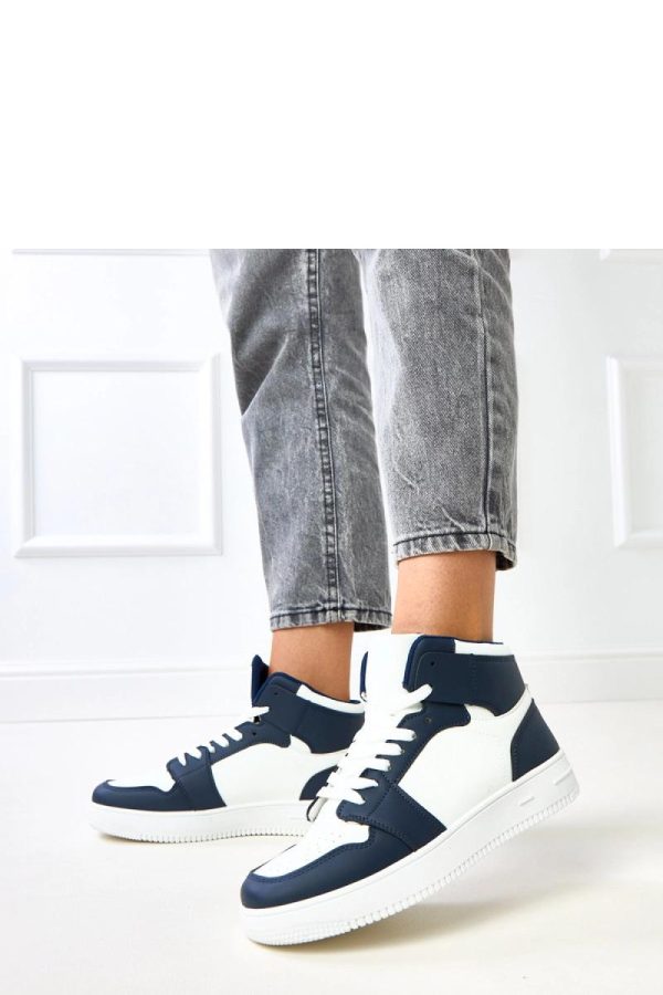 White Sport Shoes in Women`s Athletic Shoes, Trainers, Sneakers with Fabric, Footbed and Platform Height