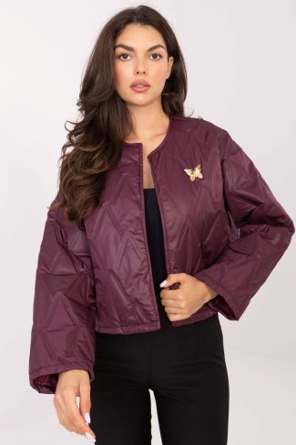 Red Jacket in Women`s Coats, Jackets with Polyester