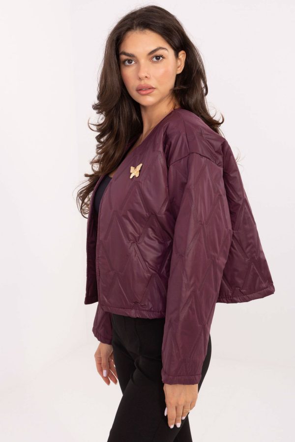Red Jacket in Women`s Coats, Jackets with Polyester