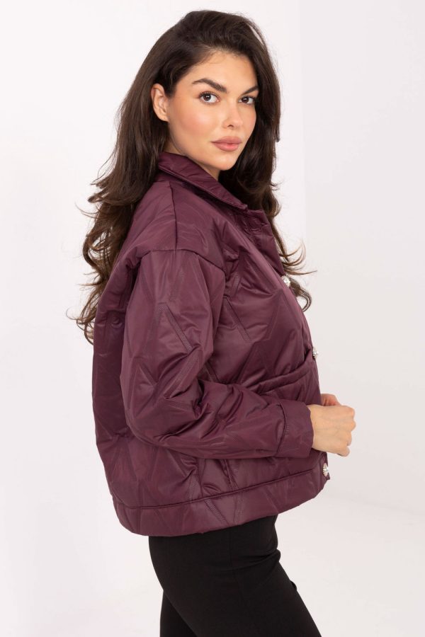 Red Jacket in Women`s Coats, Jackets with Polyester