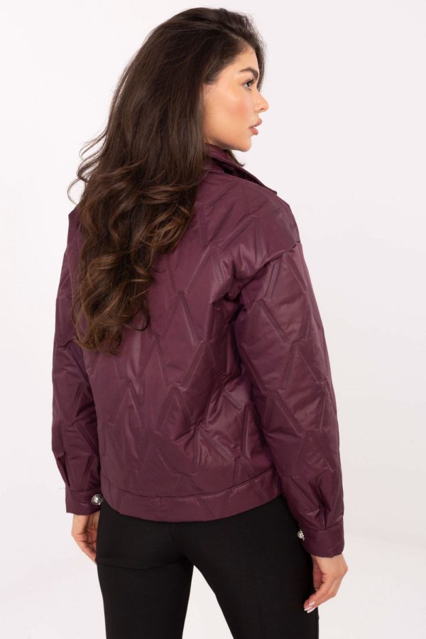 Red Jacket in Women`s Coats, Jackets with Polyester