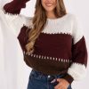 Red Jumper in Sweaters, Pullovers, Jumpers, Turtlenecks, Boleros, Shrugs with Polyamide, Polyacrylic, Viscose and Wool