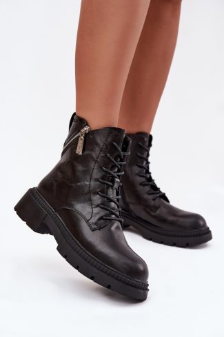 1093466 black Bootie model 218065 Step in style