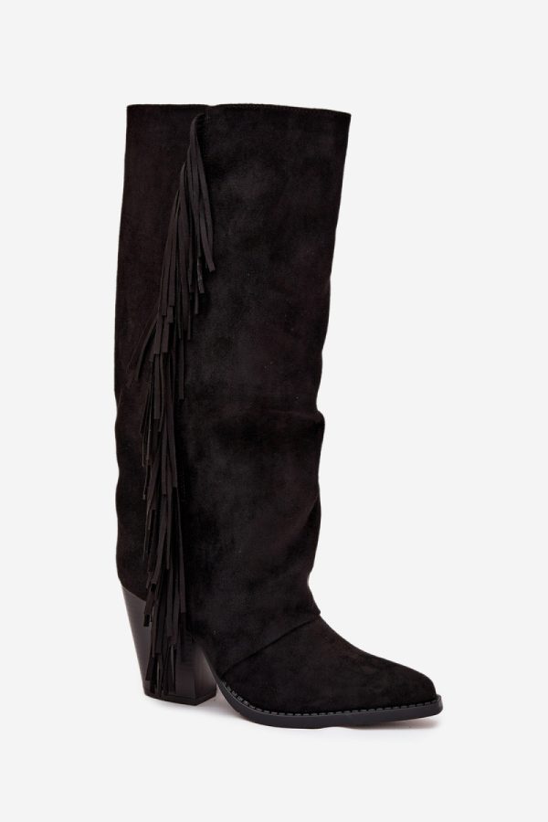 black Heel boots model 218092 Step in style