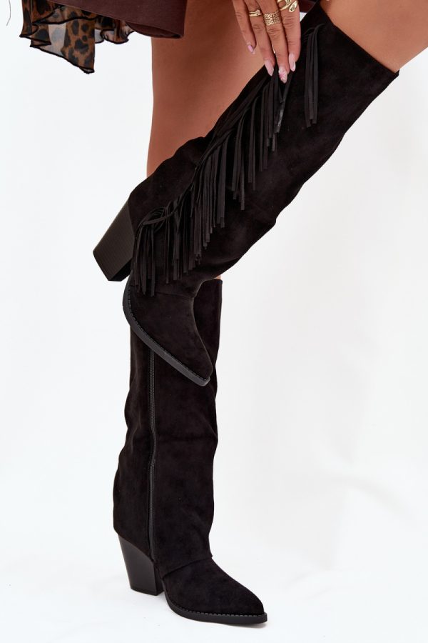 black Heel boots model 218092 Step in style