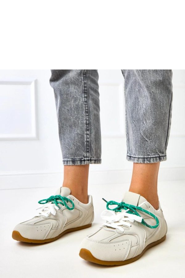 Grey Sport Shoes in Women`s Athletic Shoes, Trainers, Sneakers with Fabric and Footbed