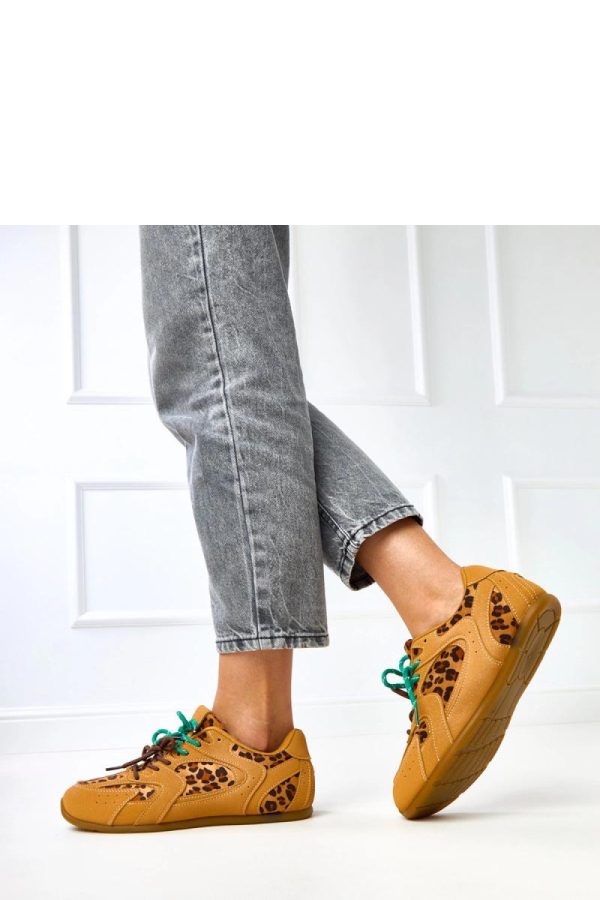 Brown Sport Shoes....Fabric and Footbed