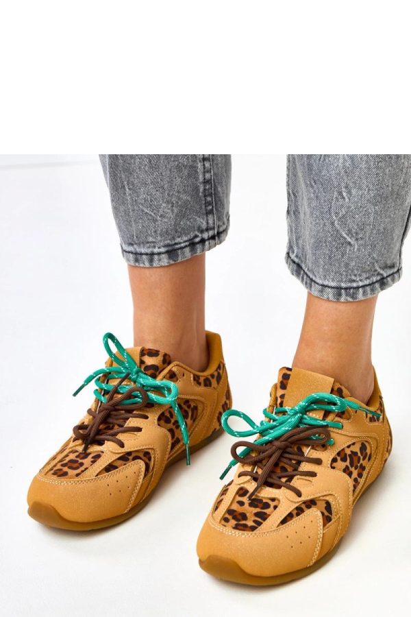 Brown Sport Shoes....Fabric and Footbed