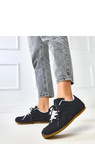 1093753 Black Sport Shoes in Women`s Athletic Shoes, Trainers, Sneakers with Fabric and Footbed