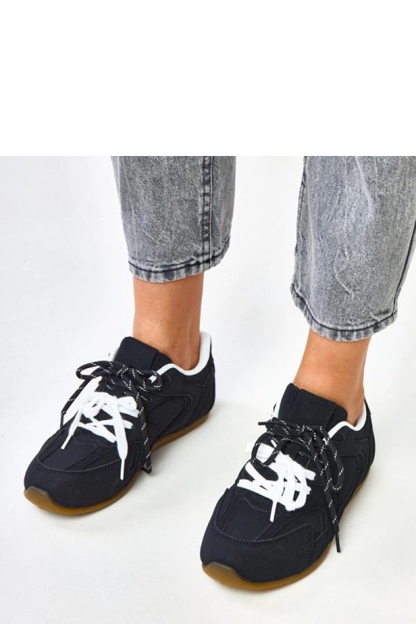 Black Sport Shoes in Women`s Athletic Shoes, Trainers, Sneakers with Fabric and Footbed