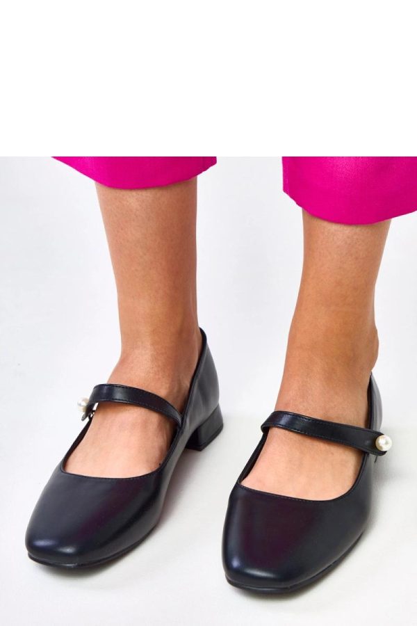 Black Pumps.Fabric, Footbed and Heel Height