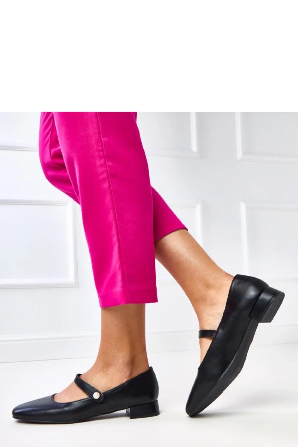 Black Pumps.Fabric, Footbed and Heel Height