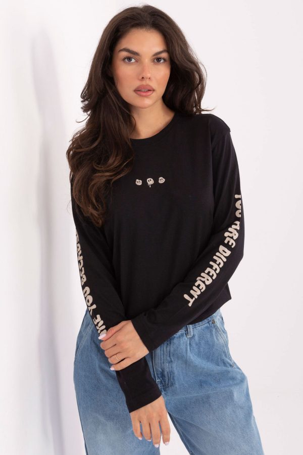Grey Blouse in Women`s Blouses, Tunics with Cotton