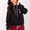 Grey Sweatshirt in Sweatshirts For Women with Cotton and Polyester