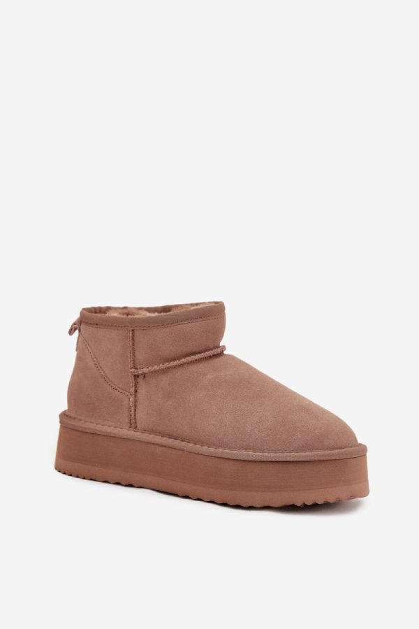 beige Snow boots model 218291 Step in style