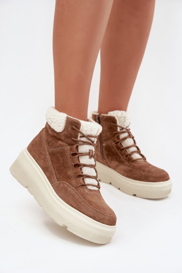 brown Snow boots model 218295 Step in style