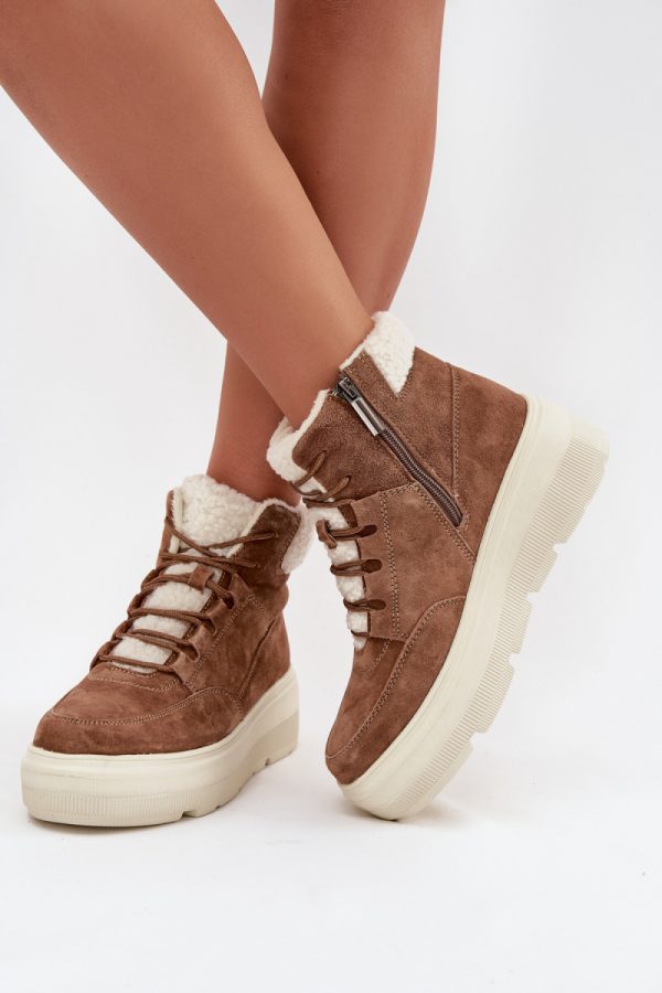 brown Snow boots model 218295 Step in style
