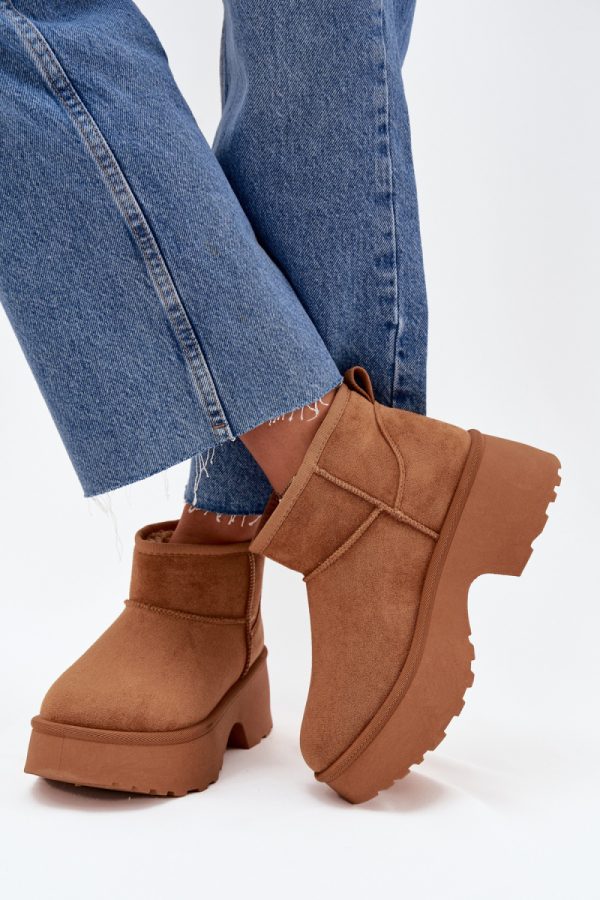 brown Snow boots model 218299 Step in style