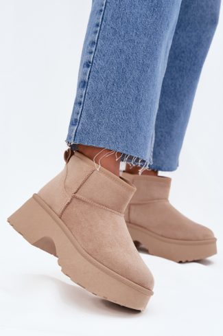 beige Snow boots model 218300 Step in style