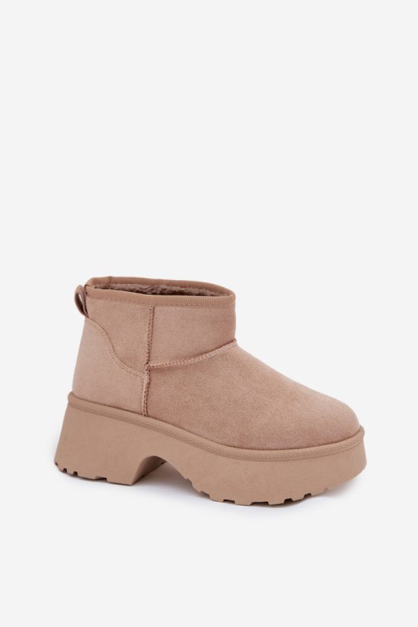 beige Snow boots model 218300 Step in style