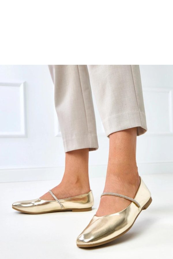 Yellow Ballet Flats....Fabric and Footbed
