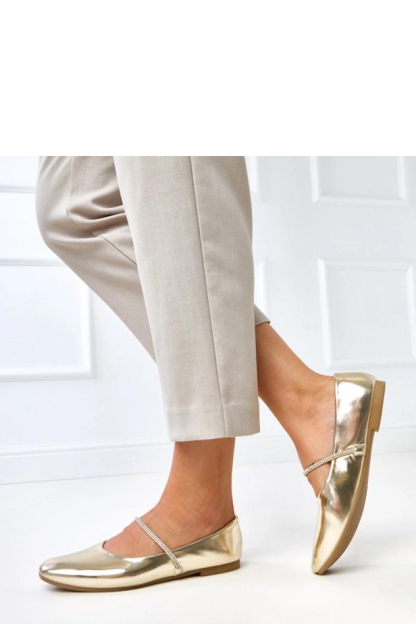 Yellow Ballet Flats....Fabric and Footbed