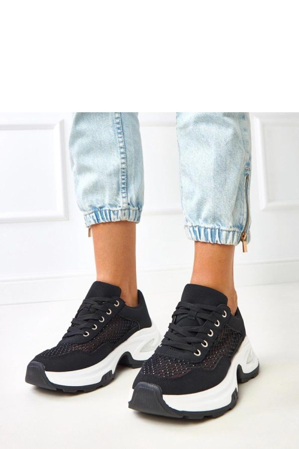 black Sport Shoes model 218374 Solea