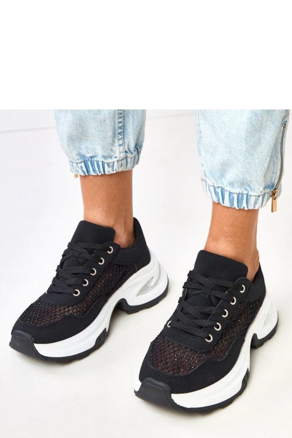 black Sport Shoes model 218374 Solea