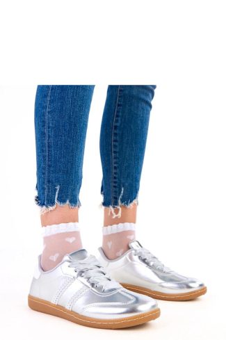 Grey Sport Shoes....Fabric, Footbed and Sole Height