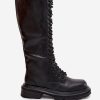 1094749.jpg Black Thigh-Hight Boots in Over The Knee High Boots, Thigh High Boots with Fabric, Warmers, Footbed, Upper Height, Heel Height and Platform Height