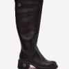 1094752.jpg Black Heel Boots in Over The Knee High Boots, Thigh High Boots with Fabric, Warmers, Footbed, Upper Height and Heel Height