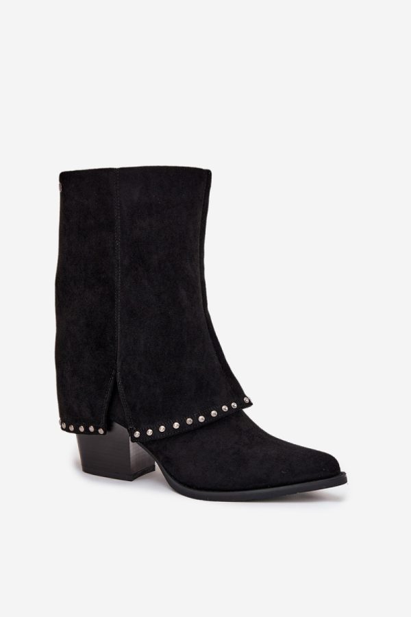 black Heel boots model 218489 Step in style