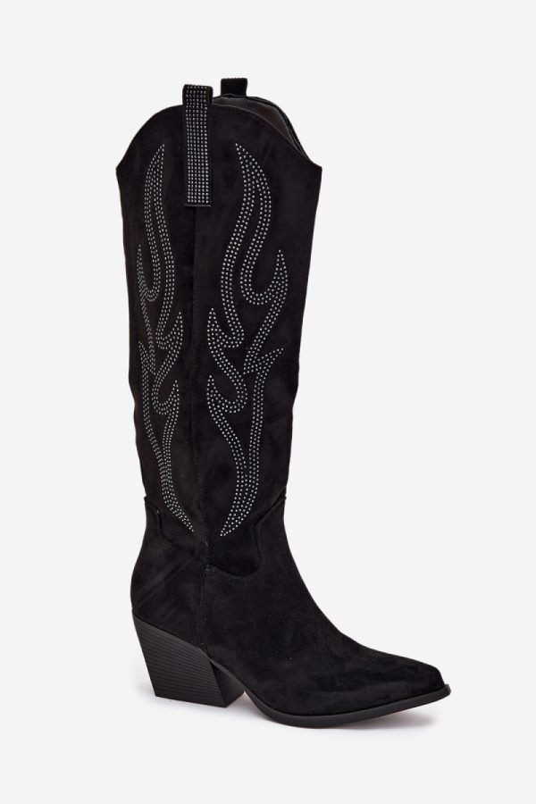 black Heel boots model 218491 Step in style