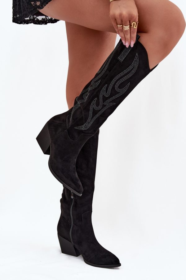 black Heel boots model 218491 Step in style