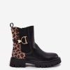 Black Jodhpur Boot in Women`s Ankle Boots & Booties with Fabric, Warmers, Footbed, Upper Height, Heel Height and Platform Height