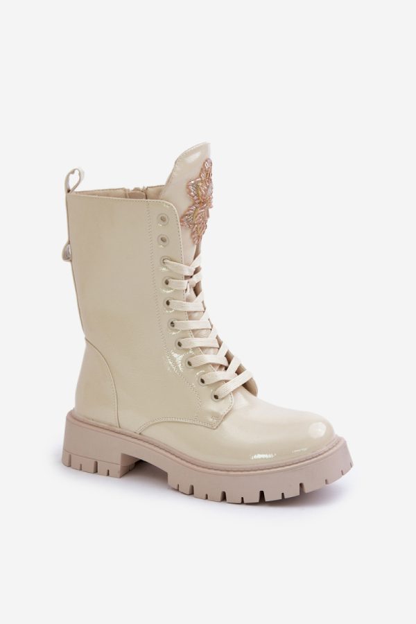 beige Bootie model 218519 Step in style