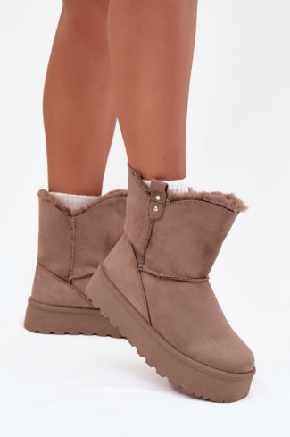 1094868 beige Snow boots model 218526 Step in style