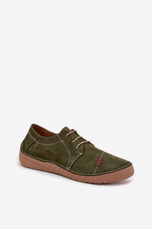green Half shoes model 218692 Step in style