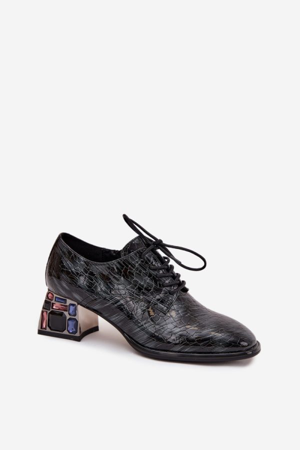 Grey Heeled Low Shoes in Women`s Ankle Boots & Booties with Fabric, Footbed, Upper Height and Heel Height