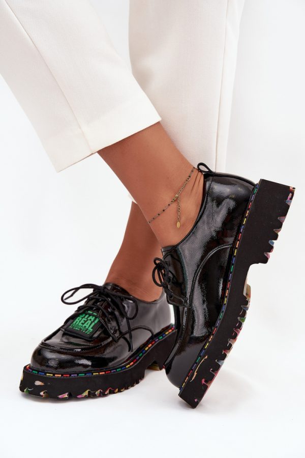 Black Half Shoes in Women`s Ankle Boots & Booties with Fabric, Footbed, Upper Height, Heel Height and Platform Height