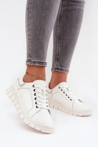 White Buskin Low Shoes in Women`s Ankle Boots & Booties with Fabric, Footbed, Upper Height and Heel Height