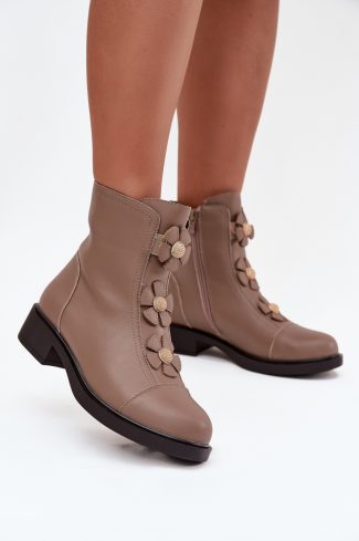 1095446 beige Boots model 218706 Step in style