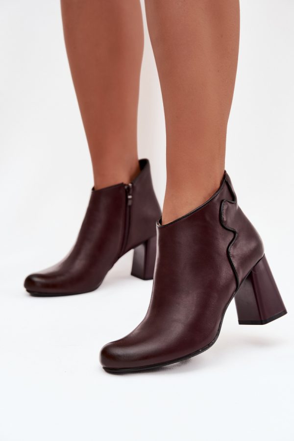 red Heel boots model 218707 Step in style