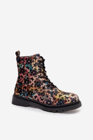 Multicolor Boots in Women`s Ankle Boots & Booties with Fabric, Warmers, Footbed, Upper Height and Heel Height