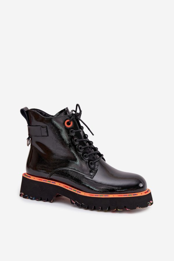 Black Boots in Women`s Ankle Boots & Booties with Fabric, Warmers, Footbed, Upper Height and Heel Height