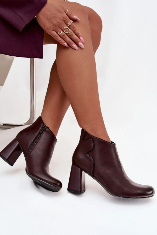 red Heel boots model 218707 Step in style