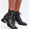 1095502.jpg Grey Heel Boots in Women`s Ankle Boots & Booties with Fabric, Warmers, Footbed, Upper Height and Heel Height